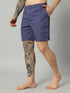 OWO THE LABEL Men’s Organic Cotton Boxer Shorts – Comfort and Style in Blue